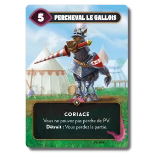 Mindbug : Carte Exclusive "Percheval le Gallois" – Image 1