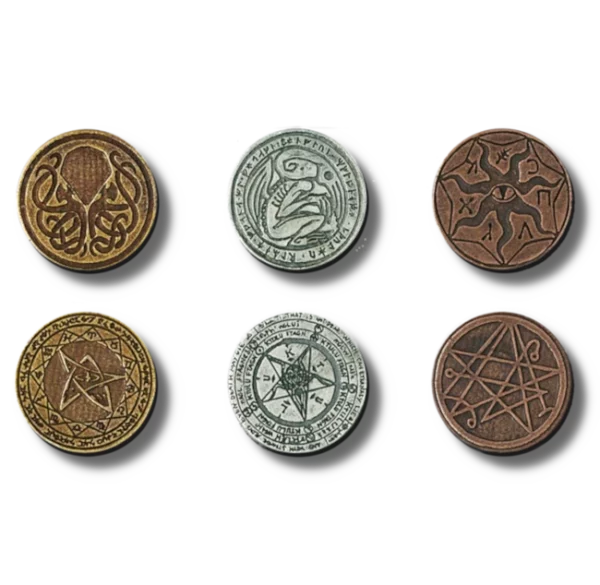 Legendary-Metal-Coins-Set_Cthulhu