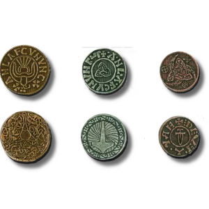 Legendary Metal Coins - Set Viking
