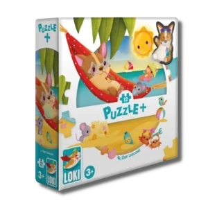 Puzzle+ Loki à la Plage 12 pces