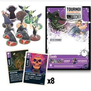 Unmatched Aventures: Kit Tournoi Acrylic no1