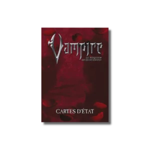 Vampire le Requiem 2 éd. Cartes d'Etat
