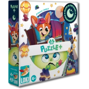 Puzzle+ Loki et le Monstre sous le Lit - 35 pcs