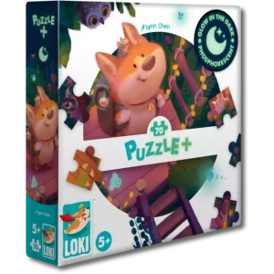 Puzzle+ Loki explore la Cabane - 70 pces