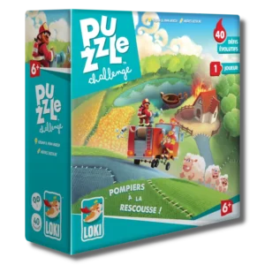Puzzle Challenge Pompiers à la rescousse