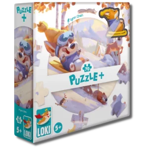 Puzzle+ Loki fait de la luge 70 pces