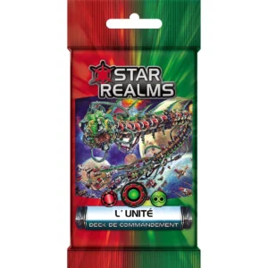 Star Realms Deck commandement l'Unité display