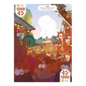 Puzzle TWIST - 1000pcs : Cheeky Fox – Image 2